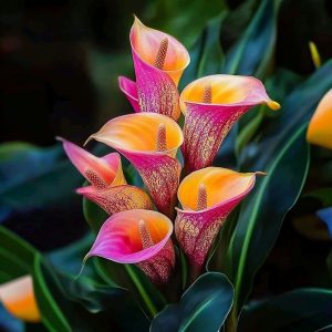Калла Оникс купить по цене от 450р. в интернет-магазине «Посадика» с доставкой почтой в в Ставрополе и по всей России – [изображение №1].